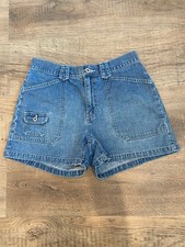 Womens Denim Shorts Old Navy Size 6, 3 inseam VTG Pockets College Girl