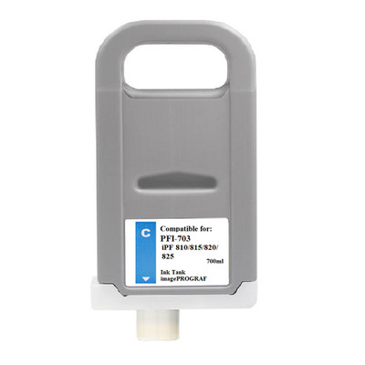 PFI-703 Cyan Ink Cartridge Fit Canon iPF 810 IPF 815 IPF820 IPF825 PFI703C