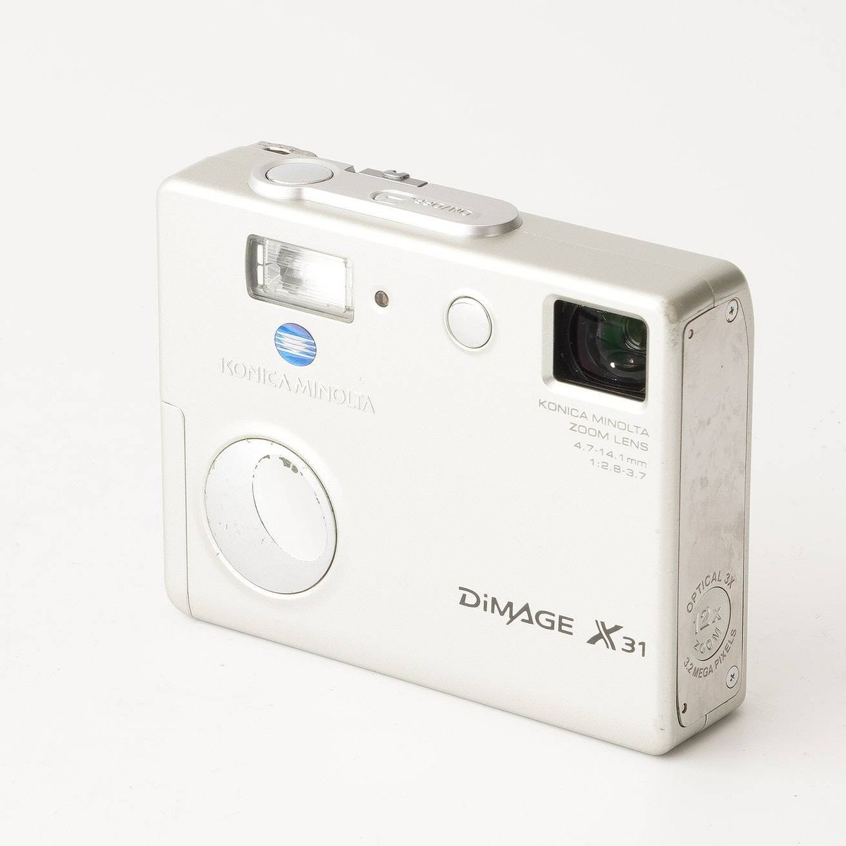 Konica Minolta DiMAGE X31 Silver 3x Optical Zoom | eBay