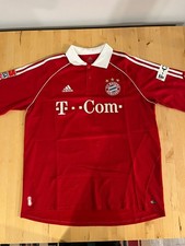 100 Authentic FC Bayern Munich 2006 Short Sleeve Adidas Home Jersey Sz XL