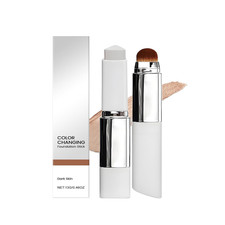 Color Changing Foundation Stick   Dual-Ended W/Detachable Brush, Collagen  Niac