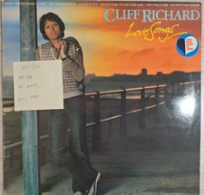 Cliff Richard Love Songs Vinyl Record LP VG+/VG EMTV 27 1981
