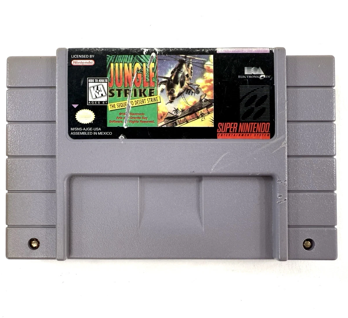 Nintendo SNES Video Games Jungle Strike for sale | eBay