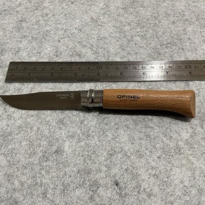 Opinel Savoie France No 8 Inox Twist Lock Folding Knife Mint