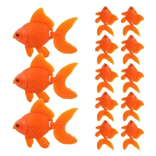  13 Pcs Imitation Fish Tropical Figurines Aquarium Pet Supplies Fake Artificial