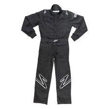 Zamp R010003YL, ZR-10 Racing Suit, Black, Large, Single Layer, SFI 3.2A/1