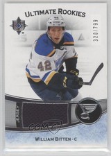 2022 Upper Deck Ultimate Collection Rookies Jersey /799 Will Bitten William 1kx2