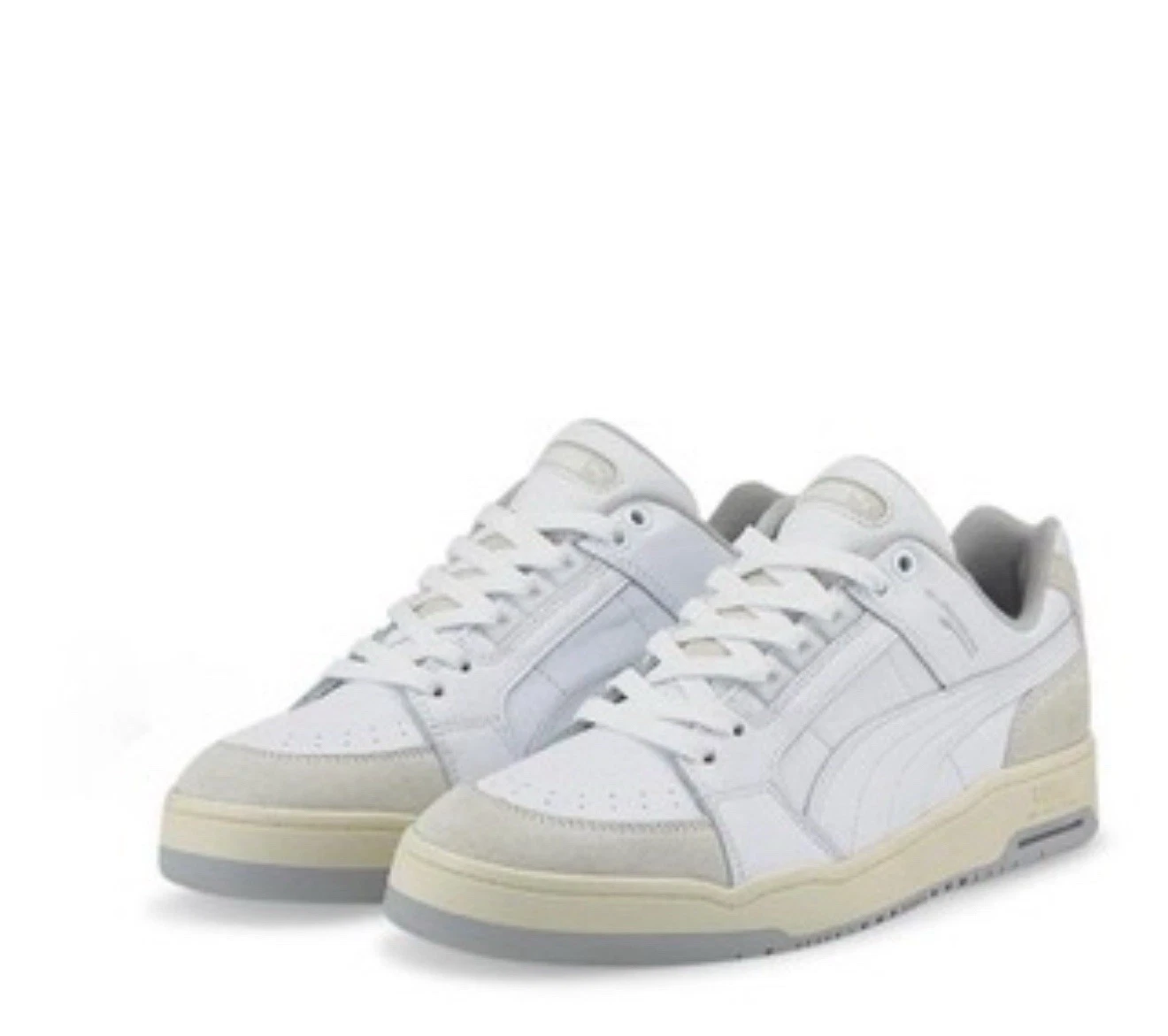 Puma Slipstream Scarpe da Ginnastica Basse Uomo Bianco Grigio Taglia UK 7 (RefA1)