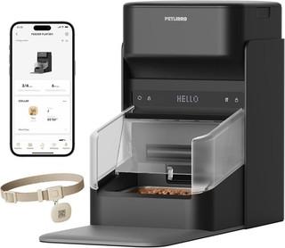 PETLIBRO RFID Cat Feeder Black Selective Multi‑Cat Collar Activated App Control