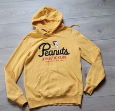 Peanuts Sweatshirt Hoodie Kapuzenpullover Gr.S H&M Gelb Weiche Qualität Snoopy