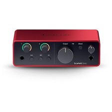 Focusrite Scarlett Solo USBC Audio Interface Gen 4