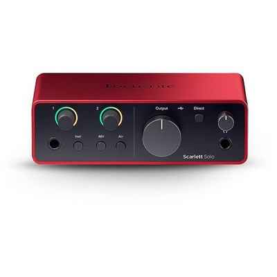 Focusrite Scarlett Solo USBC Audio Interface (Gen 4)