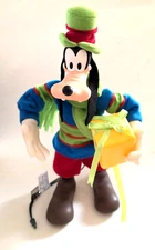 Santa’s Best 12" ornament Goofy Animated Motion Xmas Decor Tested/Works w/ Box