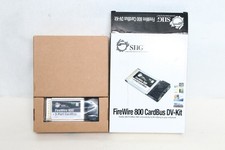 SIIG FIREWIRE 800 3-PORT CARDBUS DV-KIT - NEW
