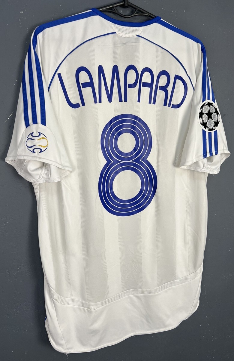 MEN'S FC CHELSEA 2006/2007 FRANK LAMPARD #8 SOCCER FOOTBALL SHIRT