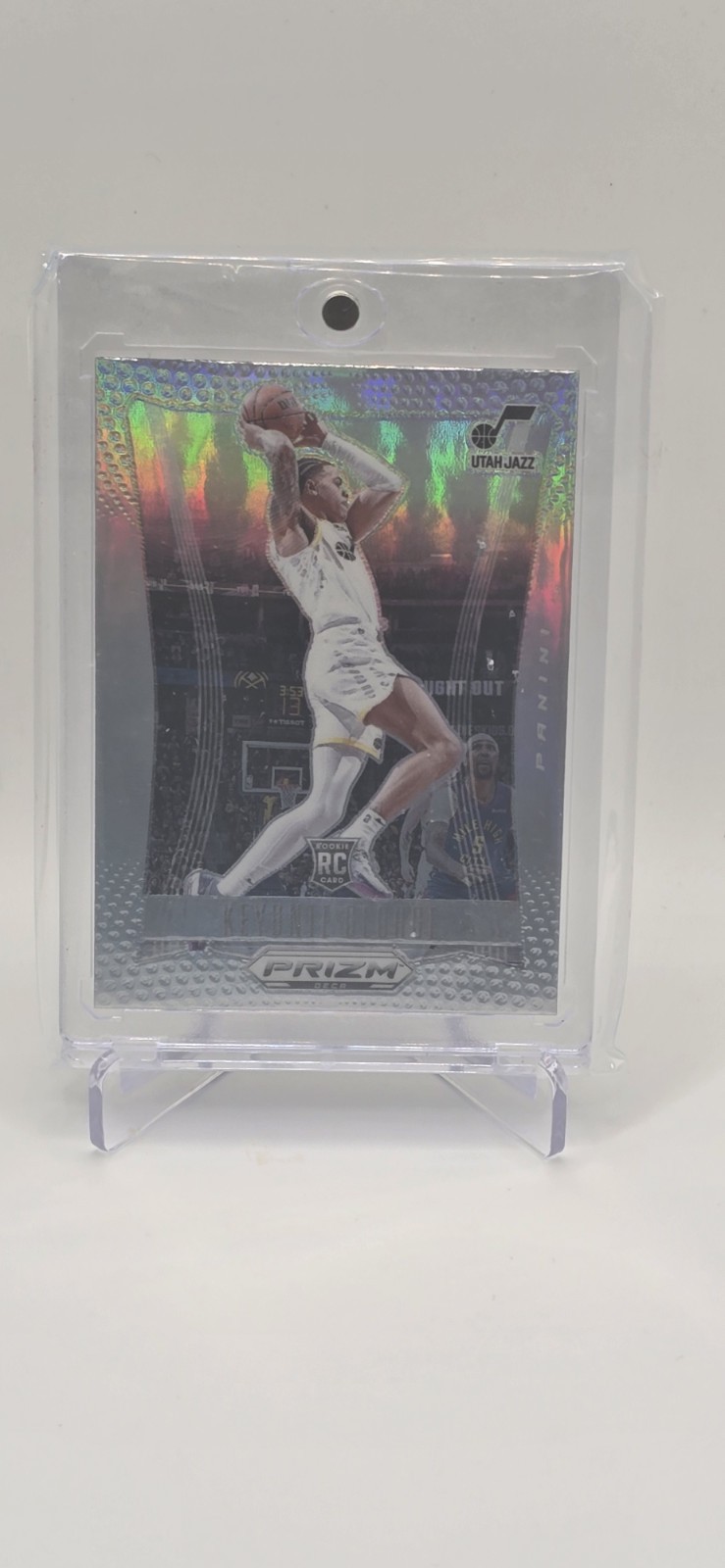 2023-24 Panini Prizm Deca Keyonte George #179 Silver Prizm (RC) Utah Jazz 📈