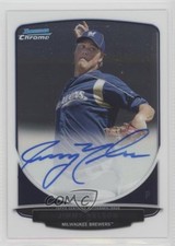 2013 Bowman Chrome Prospects Auto Jimmy Nelson #BCA-JN Auto 3d5
