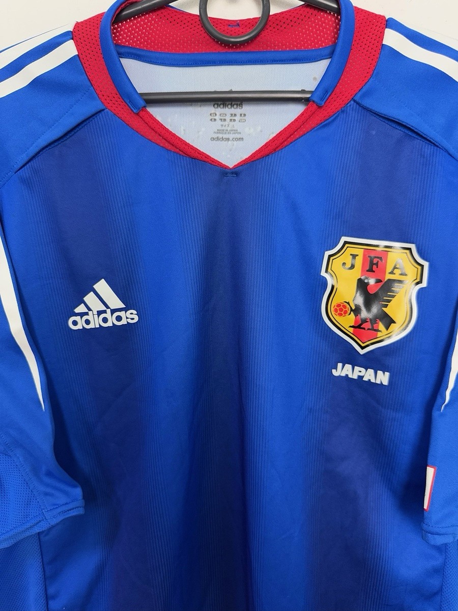 JAPAN NATIONAL TEAM 2004/2005 HOME FOOTBALL SHIRT ADIDAS VINTAGE 