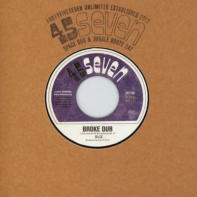 Ruz - Broke Dub (Vinyl 7'' - 2017 - EU - Original)