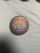 Lars Eller signed 2018 stanley cup champions puck washington caps