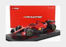 1:43 BURAGO Ferrari F1 Sf-23 #16 2023 Charls Leclerc +Pilot & Showcase BU36835LE