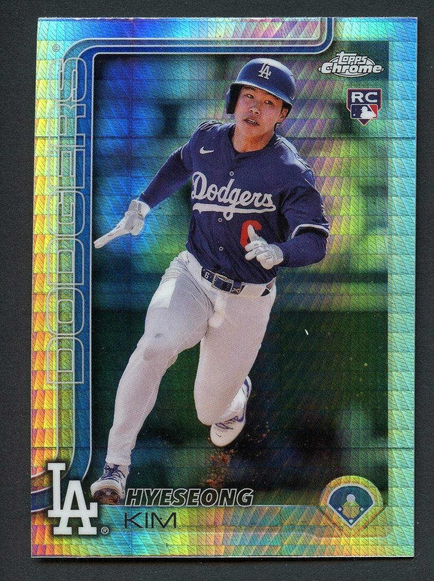 2025 Topps Chrome - Hyeseong Kim #152 Prism Refractor (RC)
