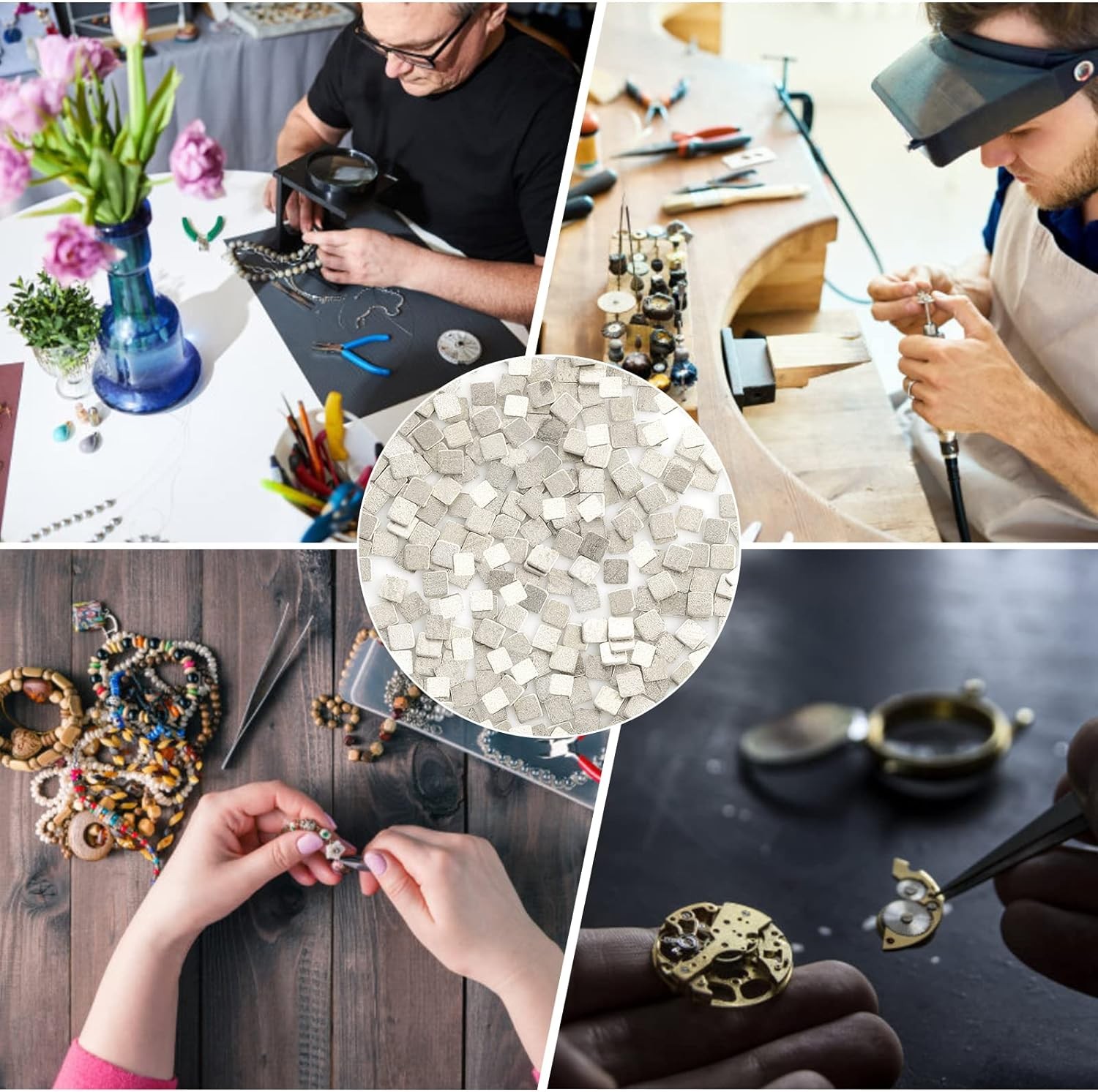 Grevosea 3 Grams Silver Solder for Jewelry Precut Chips 