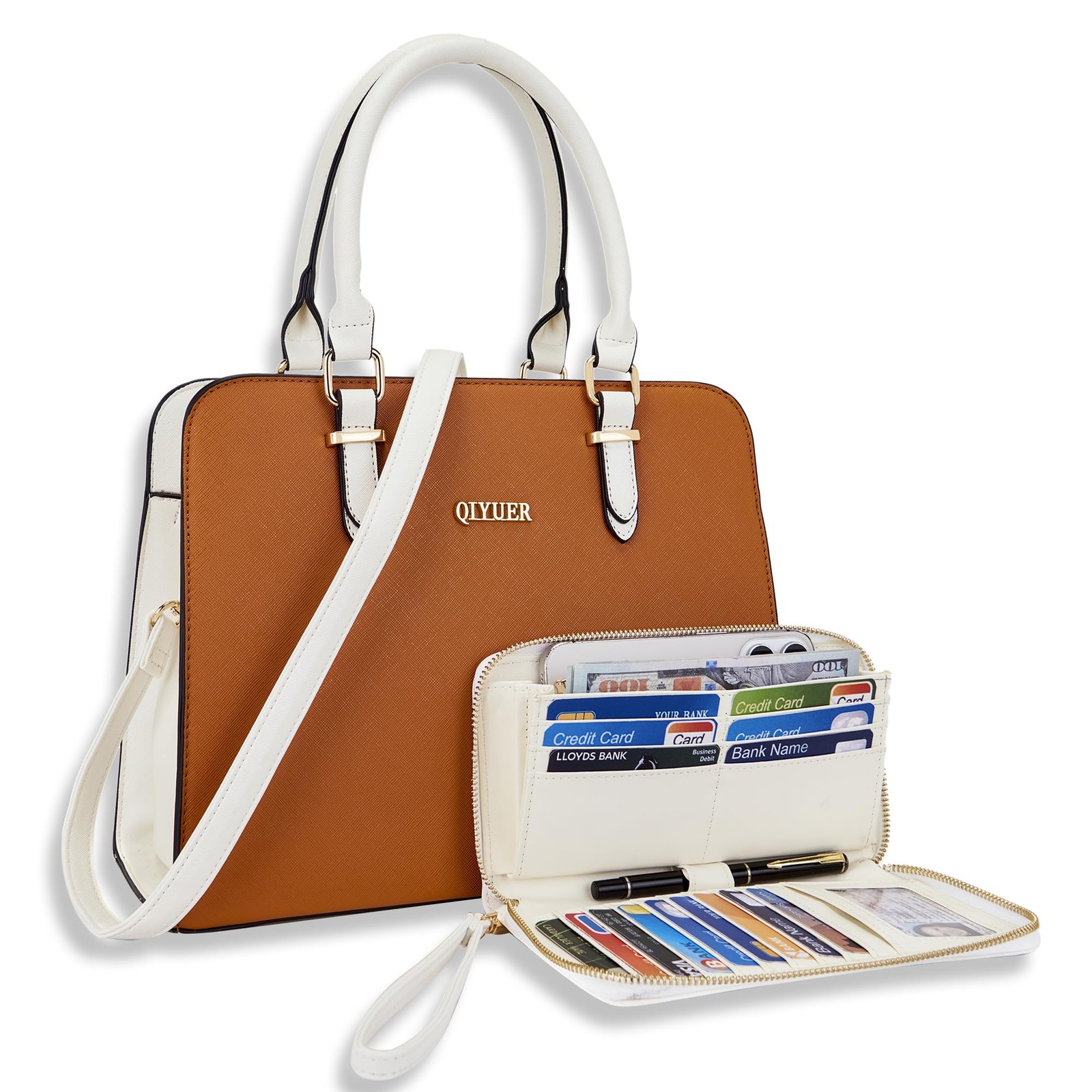 For Handbags Fashion Purse And Wallet Set 2pcs Tote Bags