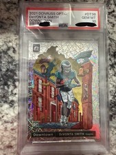 2021 Panini Donruss Optic - Downtown Devonta Smith #DT-38 (RC) PSA 10