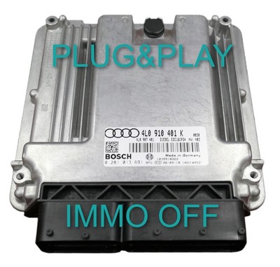 ECU Engine Control Unit Bosch 4L0910401K Audi Q7 OEM Used Garantie