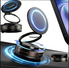 Upgraded 360° Nano Gel Vacuum Magnetic Phone Holder, Car Phone Holder for Magsaf