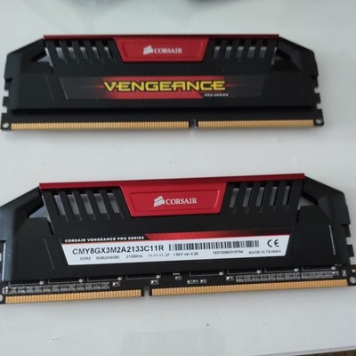Corsair Vengeance Pro DDR3 Ram 8GB (2x4GB) 2133 MHz geprüft. Funktioniert 