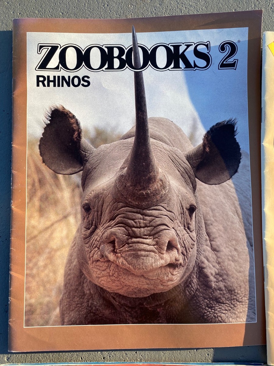 VTG-Lot of 6 Zoobooks Magazines-Turtles, Bats, Wolves, Cheetahs