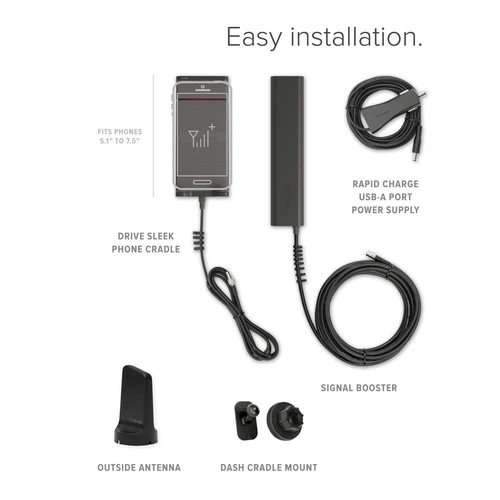 Drive Sleek - Model 470135 - Portable Signal Booster for Cars, SUVs, Trucks &... - Picture 4 of 6