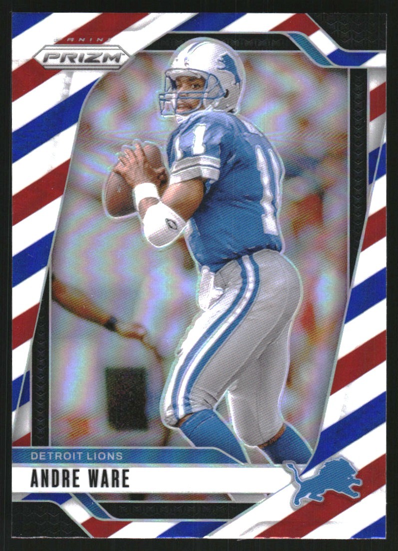 2024 Panini Prizm Prizms Red White and Blue #98 Andre Ware - FB