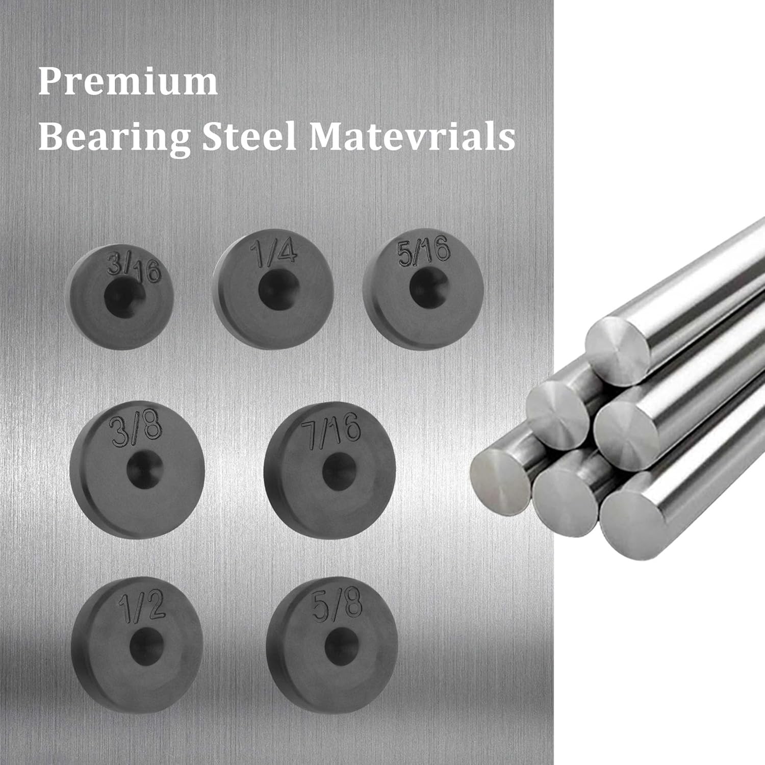 7PCS Double Flare Tool Adapters Set,Brake Line Flaring to Connect... 