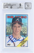 Tom Glavine Cards, Rookie Cards and Autographed Memorabilia Guide 21