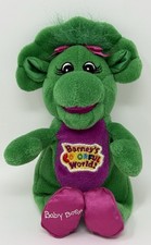 Barney s Colorful World Baby Bop Bean Bag Plush Stuffed Animal Dinosaur Lyons 7