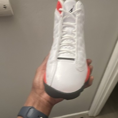 Jordan Air Jordan 13 Retro White Red Gray Men's Mid Top Basketball