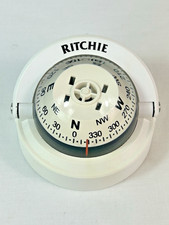 Ritchie S-53W Explorer Compass - Surface Mount - White