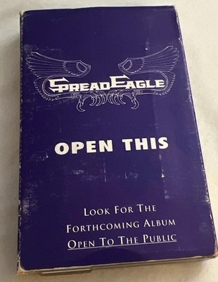 Spread Eagle Open This Cassette Tape Single 1992 Promotional Metal Glam Rare