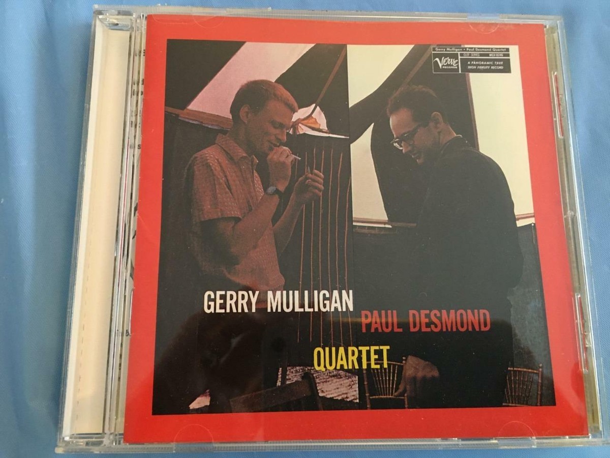 Gerry Mulligan 4 CDs - w/ Paul Desmond - Chet Baker -Meets