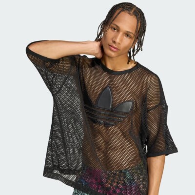 adidas x Jeremy Scott Mesh Short Sleeve T-Shirt JY7893 JP Size