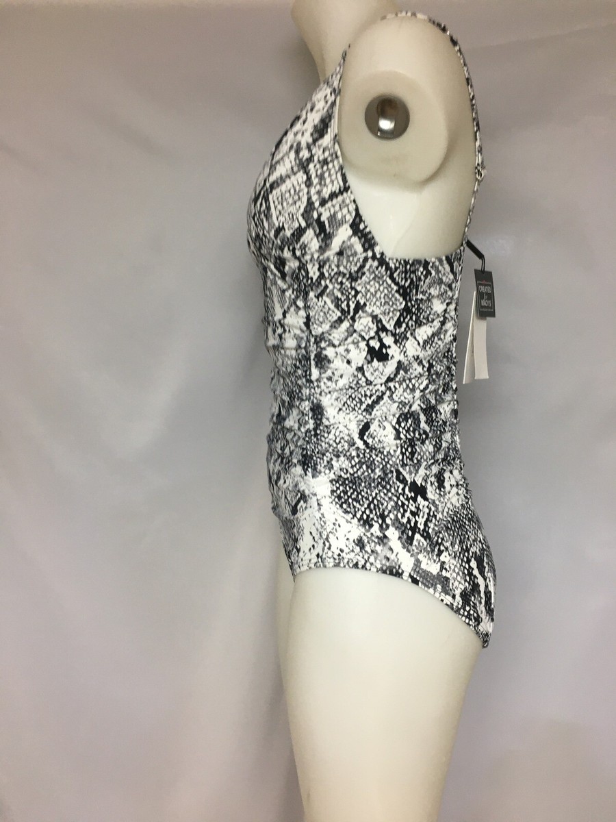 Calvin Klein Shirred One-Piece Swimsuit CGMMS578 Size12 NWT Calvin Klein Shirred One-Piece Swimsuit CGMMS578 Size12 NWT