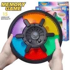 Memory Game Machine Handheld Electronic Memory Game with Light and Sound Puzzle