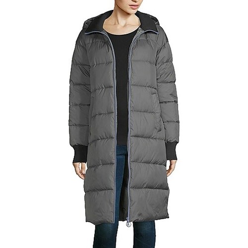 women M Winter Coat Gray Double Breasted Mid Length Jacket