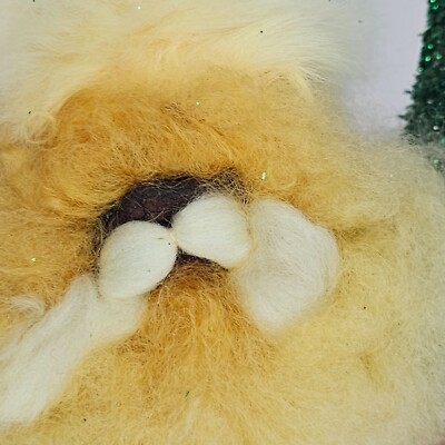 Vintage Apple Whimseys Santa Claus Bear Lita Gates Dried Apple