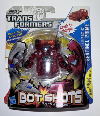 Transformers Bot Shots Sentinel Prime new sealed mosc super