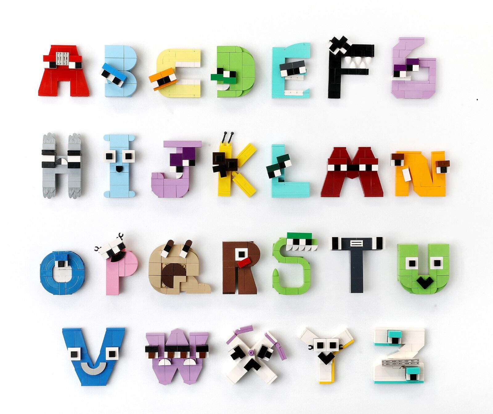 538PCS Alphabet Lore characters(A-Z) – Joy Bricks