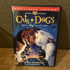 Cats Dogs DVD 2001 Rated PG Movie